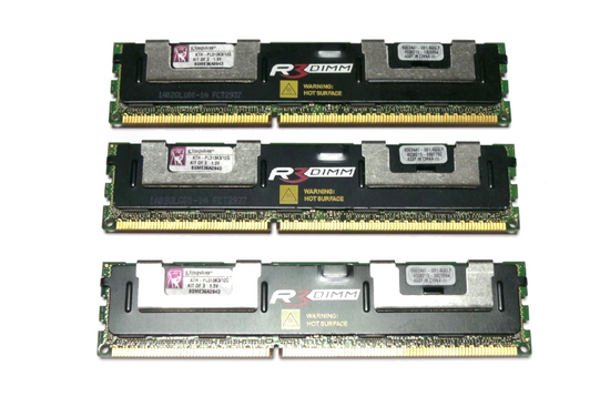 Kingston RAM Kit 12GB DDR3 1333MHz PC3-10600R ECC REG KTH-PL313K3/12G
