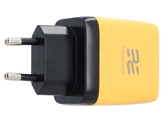 Нова мережна зарядка Encore Energy GaN QC PD USB-A 18W USB-C 45W MD-4583RD + кабель USB-C 2м