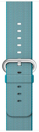 Original Apple Watch Woven Nylon Scuba Blue 38mm Strap dans un emballage scellé