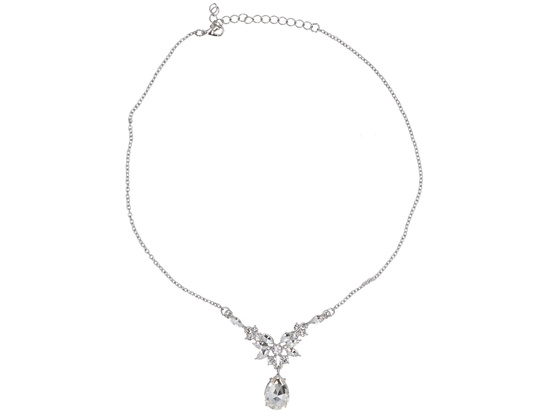 Jewelry set Sparkle Silver set Necklace + earrings + bracelet