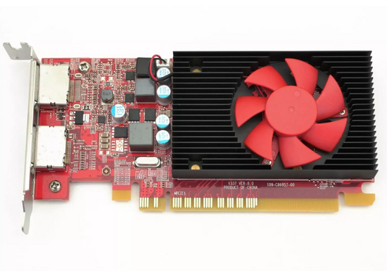 Пошкоджена Відеокарта HP Radeon R7 430 2GB GDDR5 Низький Профіль