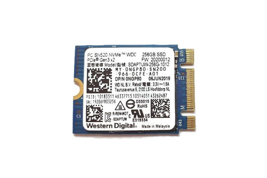 Western Digital SN520 256GB SSD SDAPTUW-256G-1012 NVMe M.2 2230 PCI-E drive