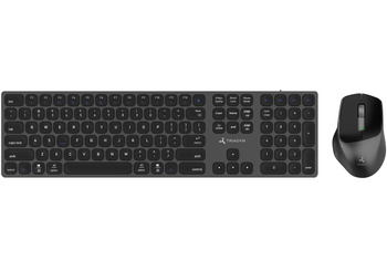 Nuevo Conjunto de Oficina Premium Triadyn DESPINA Teclado BESTLA Aluminio QWERTY y Ratón GANYMEDE PRO 1600 DPI Para Casa Oficina