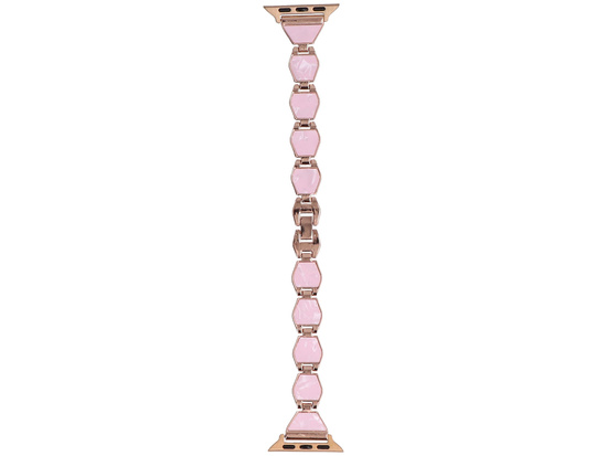 Nuovo bracciale per smartwatch GlacierX Pearl Glow Chain Bracelet Shell Bloom per Apple Watch 38/40/41mm Rosa-Oro