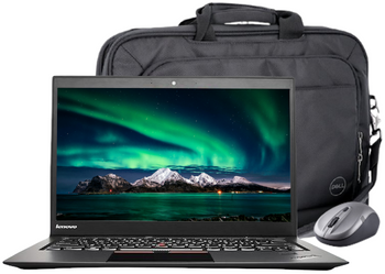 Сенсорний Lenovo ThinkPad X1 Carbon 3rd i5-5200U 8GB 240GB SSD 2560x1440 Class A- + сумка + миша