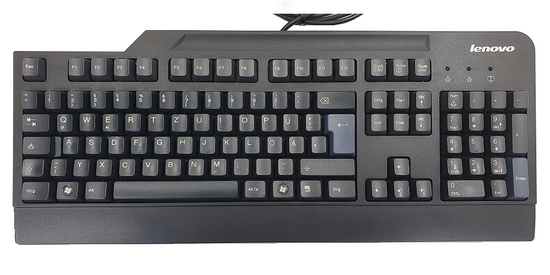 Clavier Lenovo SK-8825 KU-0225 USB de bureau + Autocollants