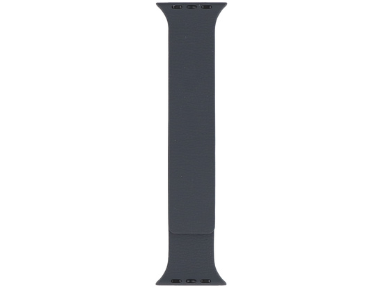 Correa para smartwatch GlacierX de silicona lisa con grano suave en gris hierro magnético para Apple Watch 42/44/45/49mm gris.