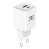 New GaN 30W USB-A USB-C QC PD wall charger Encore Energy MD-3083Z + 2x USB-C 100cm cable