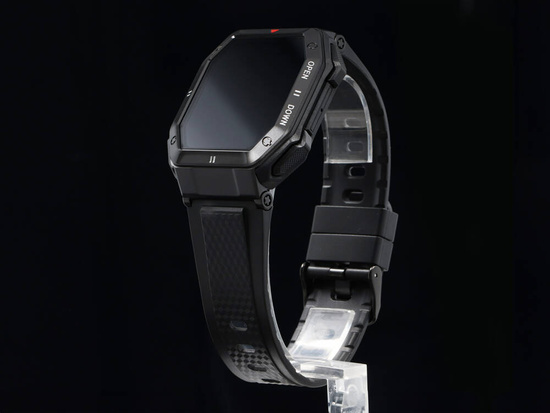 Nový smartwatch GlacierX Trail Black + Ocelový náramek