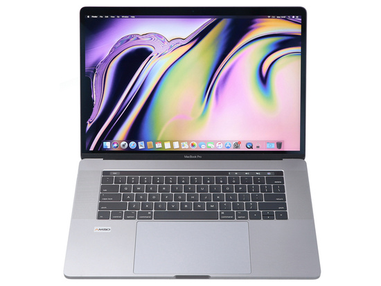 Apple MacBook Pro A1707 2017 i7-7700HQ 16GB 512GB SSD 2880x1800 AMD Radeon Pro 555 Klasse B MacOS Big Sur QWERTY