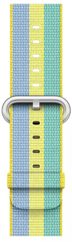 Original Apple Watch Woven Nylon Berry 42mm Strap in sealed package
