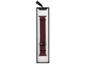 Neues Armband GlacierX Geflochtene Magnetische Schnalle Violetter Frucht für Apple Watch 42/44/45/49mm Aubergine