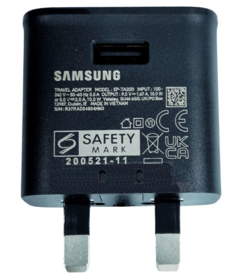 Ładowarka sieciowa Adapter Samsung EP-TA200 wtyczka US