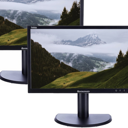 Set di Due Monitor Lenovo ThinkVision LT2323p 23" LED 1920x1080 DisplayPort USB Classe A-