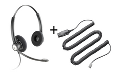 Casque d'écoute filaire Plantronics Entera HW121N