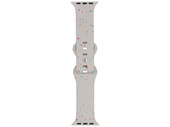 Новий ремінець для смарт-годинника GlacierX Silicone Pin&Loop Band Cream Sprinkle для Apple Watch 38/40/41mm Сірий