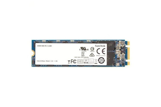 Твердотільний накопичувач Sandisk X400 512 ГБ M.2 2280 SATA 540 Мб/с 