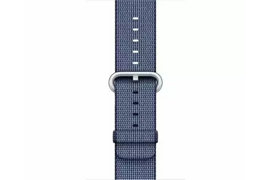 Original Apple Watch Woven Nylon Midnight Blue 42mm Strap in sealed package