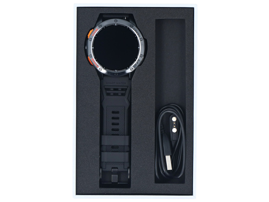 New Smartwatch GlacierX Deca Black GX-DC67