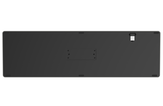 Neue Drahtlose Tastatur Triadyn PROTEUS Bluetooth 2.4GHz 4-Geräte Büro Slim Akku Grau