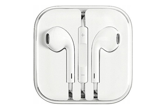 Nuove cuffie Apple EarPods con telecomando, microfono, jack 3,5mm MD827ZM/A Bianche