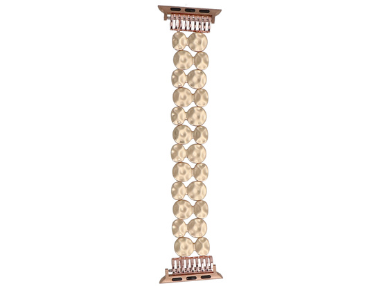 Nuovo bracciale per smartwatch GlacierX Molten Drops Stretch Bracelet Gold Gleam per Apple Watch 38/40/41mm Oro