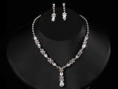 Completo di gioielli Sogno Set Argento Collana + orecchini