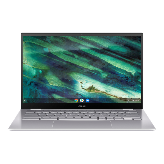 Dotykový displej Asus Chromebook Flip C436F Silver i5-10210U 16GB 256GB 1920x1080 Nový Chrome OS