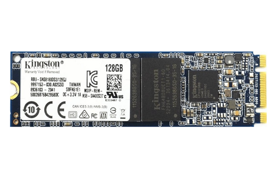 Kingston 128GB SATA 2280 M.2 SSD per laptop / pc