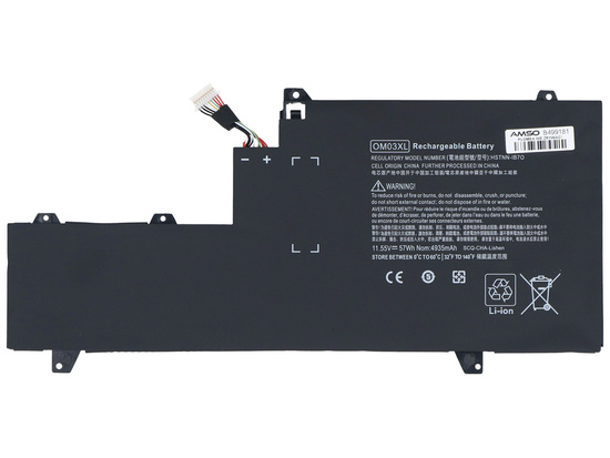 Batteria nuova per HP EliteBook x360 1030 G2 57Wh 11.55V 4935mAh 0M03XL