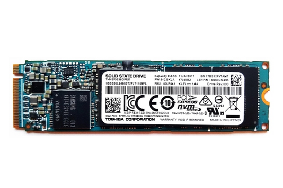 SSD disk Toshiba 256GB KXG5AZNV256G NVMe M.2