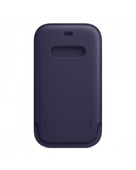 Originál Kožené pouzdro Magsafe Apple iPhone 12 Pro Max Deep Violet