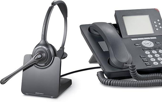 Cuffie wireless DECT Plantronics CS510 con microfono