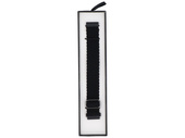 Nuova cinghia per smartwatch GlacierX Slide Strap Nylon Black 22mm nera