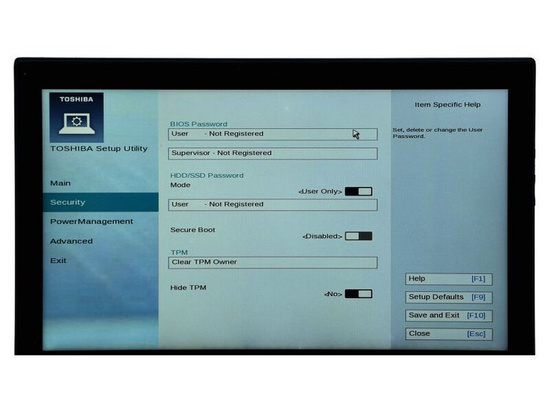 Touchscreen Toshiba Portege Z20T-C 2in1 M5-6Y54 8GB 120GB SSD 1920x1080 Klasse A- Windows 10 Professional