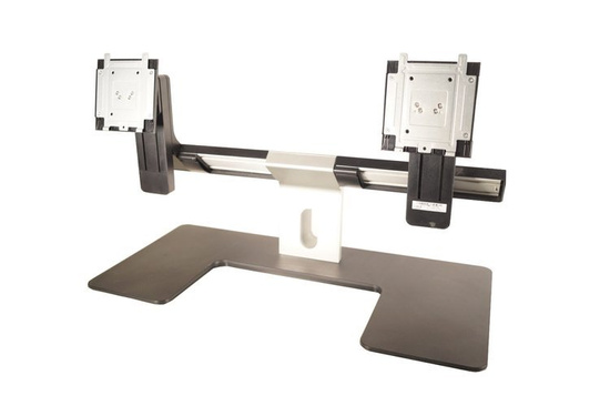 Soporte para 2 monitores Dell MDS14 Plata/Negro (482-10011)