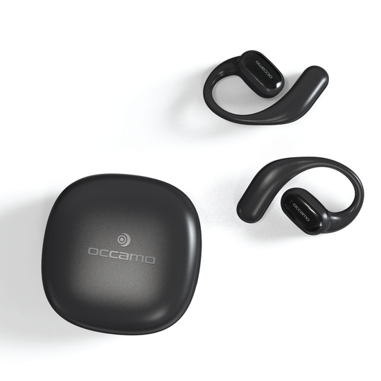 Nová Bluetooth sluchátka Occamo DROPS WAVE nabíjecí pouzdro BT 5.4 černé