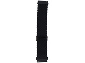 Nouvelle sangle pour smartwatch GlacierX Slide Strap Nylon Noir 22mm noir
