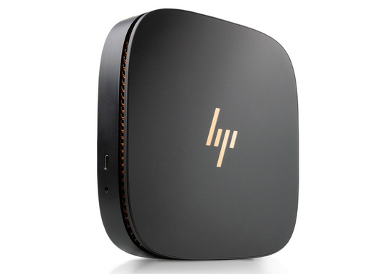 Modèle d'exposition HP Elite Slice G2 Mini USFF i5-7500T 4x2.7GHz 8GB 128GB SSD WIFI Windows 10 Home BOX KIT