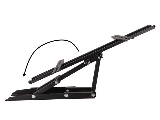 Nový nástěnný držák na televizor monitor PLA67-466 37-70" 75x75 100x100 200x200 400x400 600x400 TV černý