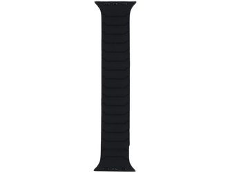 Новий ремінець для смарт-годинника GlacierX Silicone Magnetic ExoStripe Black для Apple Watch 42/44/45/49мм Чорний