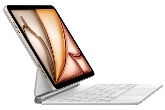 Nuova tastiera originale iPad Pro Magic Keyboard bianca 11'' norvegese