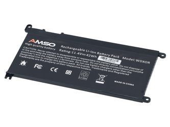 Nueva batería para Dell Inspiron 13 5368 5379 15 5567 5568 5578 7570 Vostro 14 5468 15 5568 WDX0R 11.4V 42Wh 3500mAh