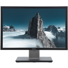 Dell P2210 22" 1680x1050 DVI DisplayPort Monitor Black Class A