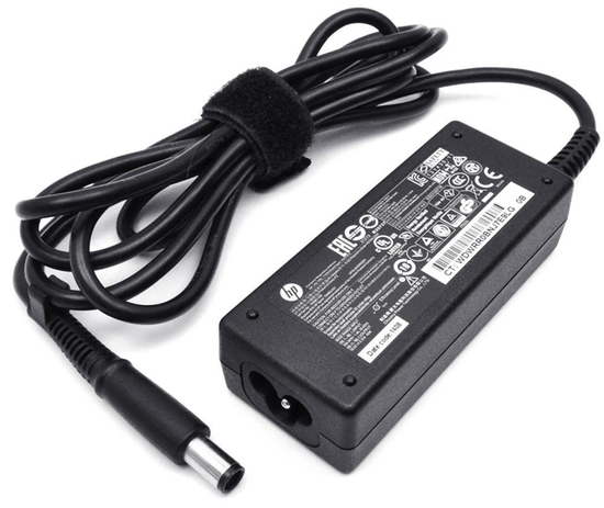 Original HP 45W power adapter 19.5V 2.31A 7.4x5.0mm +power cable 