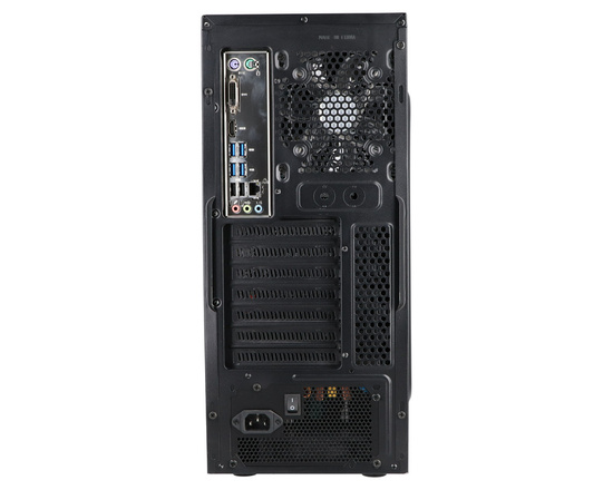 DeepCool TESSARACT MSI A320M PRO MAX Ryzen 3 2200G 4x3.5GHz 16GB 480GB SSD Windows 10 Professional computer