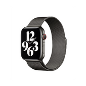 Originale Apple Orologio con cinturino Milanese Loop Silver 40 mm Acciaio inossidabile Grafite
