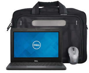 Dell Chromebook 5190 Intel Celeron N3350 4GB 32GB 1366x768 Class A- Chrome OS + Bag + Mouse