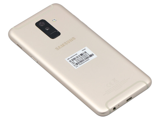 Samsung Galaxy A6+ SM-A605FN/DS 2018 3GB 32GB 1080x2220 DualSim LTE Gold Klasa A- Android