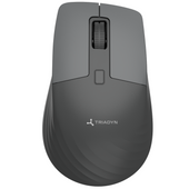 New Wireless Office Mouse Triadyn THALASSA Bluetooth 2.4 GHz 1600DPI Gray